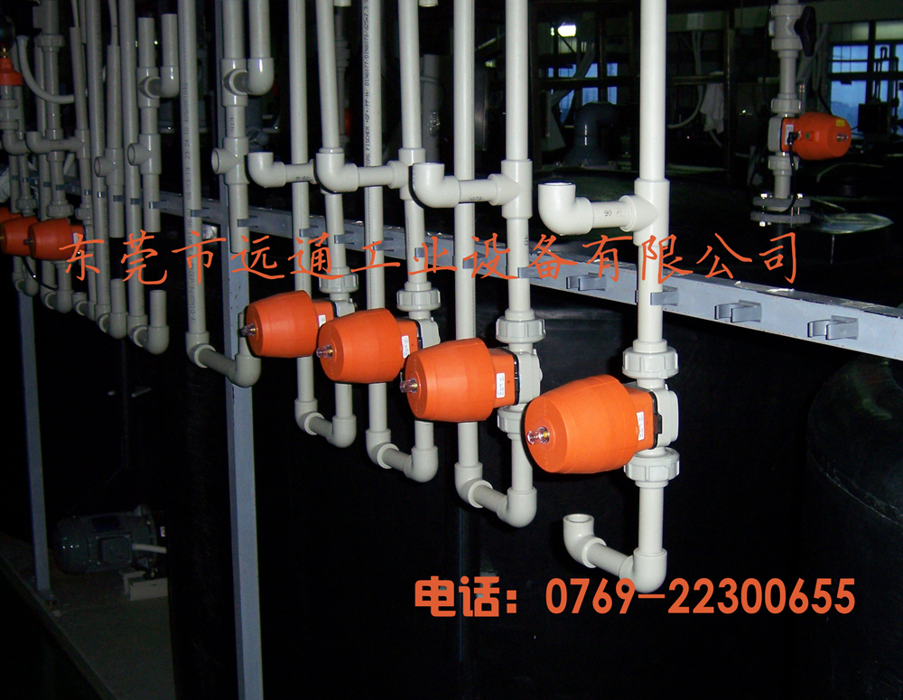 PP-H&PVDF管道閥門(mén)在化工及設備應用